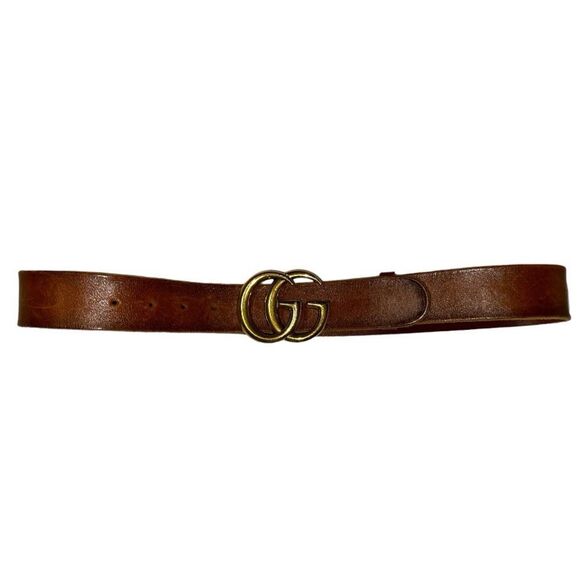 Gucci GG MARMONT WIDE BELT - Brown - Picture 8 of 8